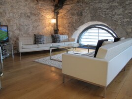 익스클루시브 아파트, 앙스위트, 강 전망 (45 Brewhouse) | 2 개의 침실