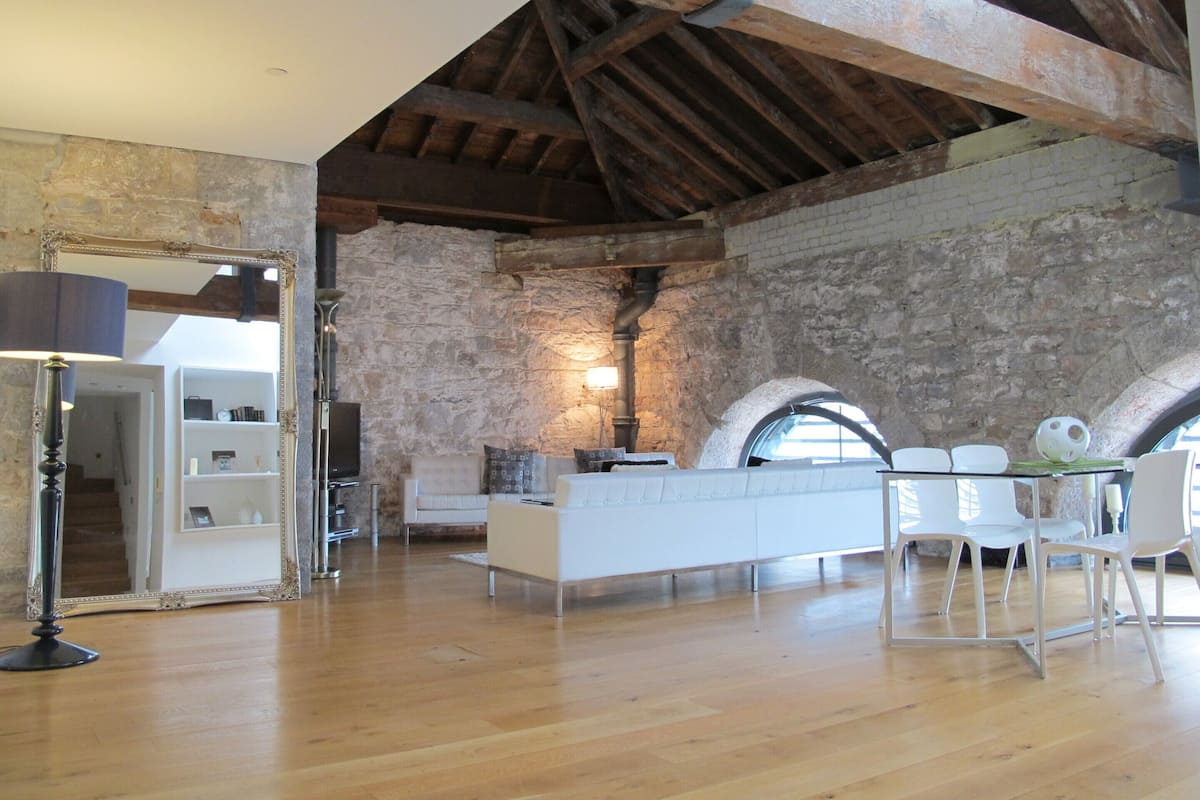 익스클루시브 아파트, 앙스위트, 강 전망 (45 Brewhouse) | 2 개의 침실