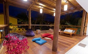 Sala de estar en el lobby