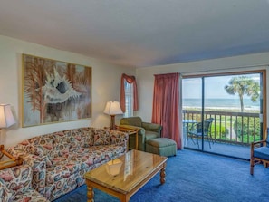 Condo, 2 Bedrooms | Living room - Anchorage II #101 Ocean Front (Myrtle Beach)