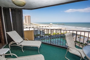 Balcony - Maisons-sur-mer #608 Ocean Front (Myrtle Beach)