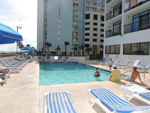 Condo, 2 Bedrooms | Pool | Indoor pool, outdoor pool - Sands At South Beach #913 Ocean Side (Myrtle Beach)