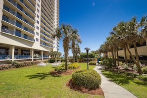 Condo, 3 Bedrooms | Property grounds - Brighton Towers #910 Ocean Front (Myrtle Beach)