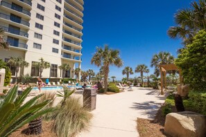Condo, 3 Bedrooms | Property grounds - Brighton Towers #910 Ocean Front (Myrtle Beach)
