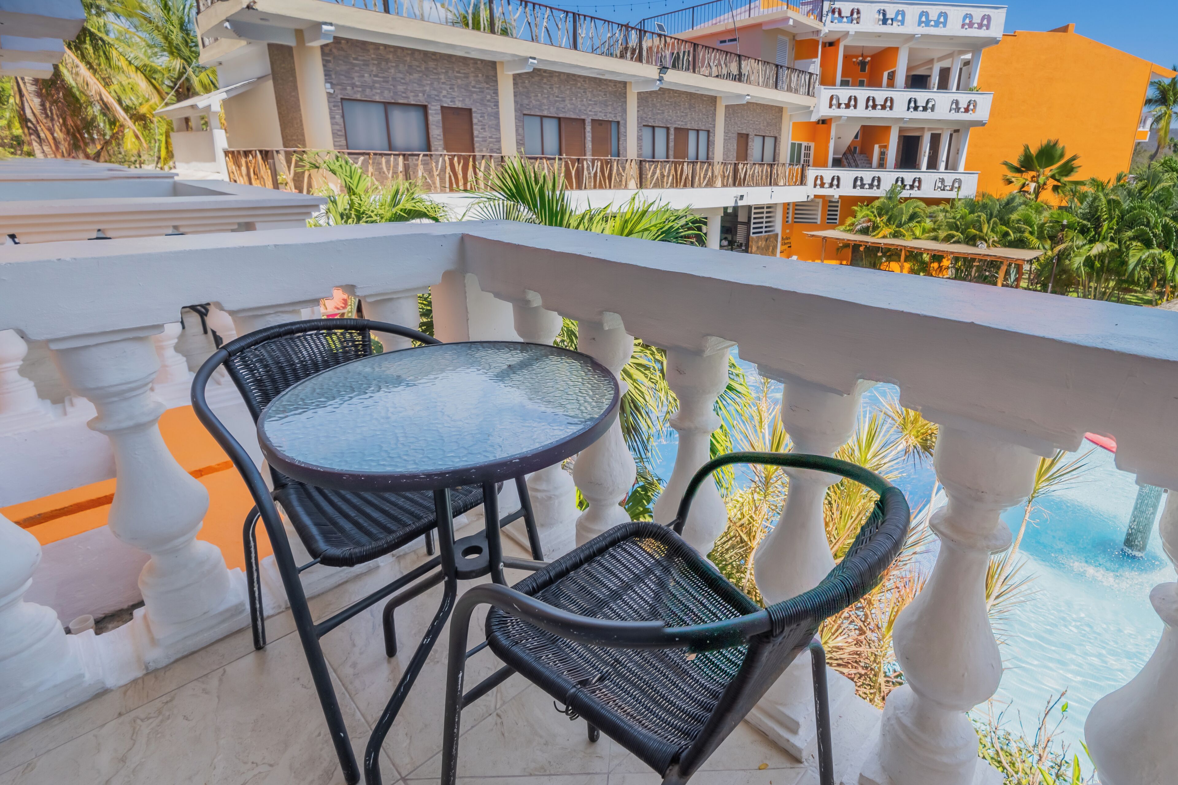 junior room, 2 double beds | balcony