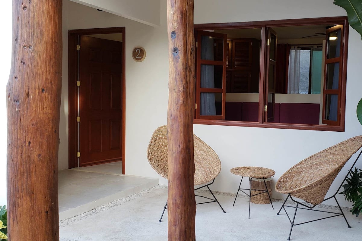 Deluxe Room, 1 King Bed, Pool View | In-room safe, iron/ironing board, free cribs/infant beds