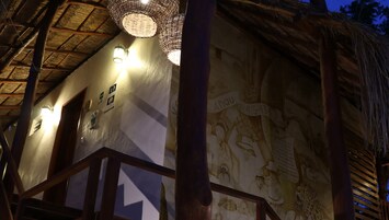 Escaleras con baranda