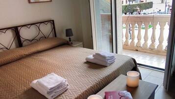 Luxury Quadruple Room, City View | Premium bedding, down comforters, free WiFi, bed sheets