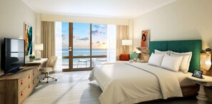 Premium bedding, free minibar, in-room safe, desk - Dreams Curacao Resort, Spa & Casino - All Inclusive (Willemstad)