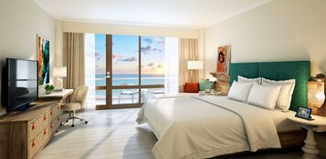 Preferred Club Presidential Suite King | Premium bedding, free minibar, in-room safe, desk