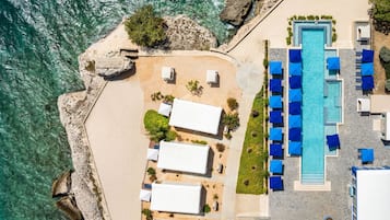 3 outdoor pools, cabanas (surcharge), sun loungers