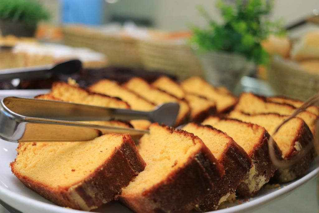 뷔페 아침 식사