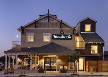 Front of property - evening/night