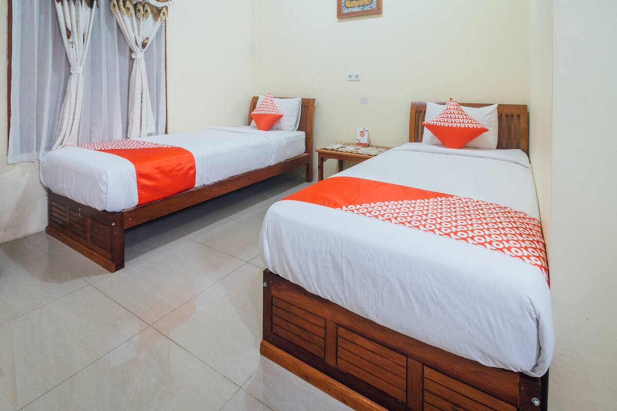 Quarto duplo luxo | Wi-Fi de cortesia, roupa de cama