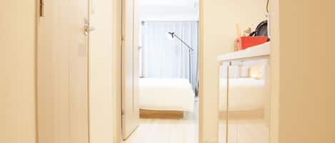 Blackout drapes, soundproofing, iron/ironing board, free WiFi