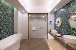 Signature Suite | Gebar bulu kapas, busa memori, bar mini, dihias secara berasingan 