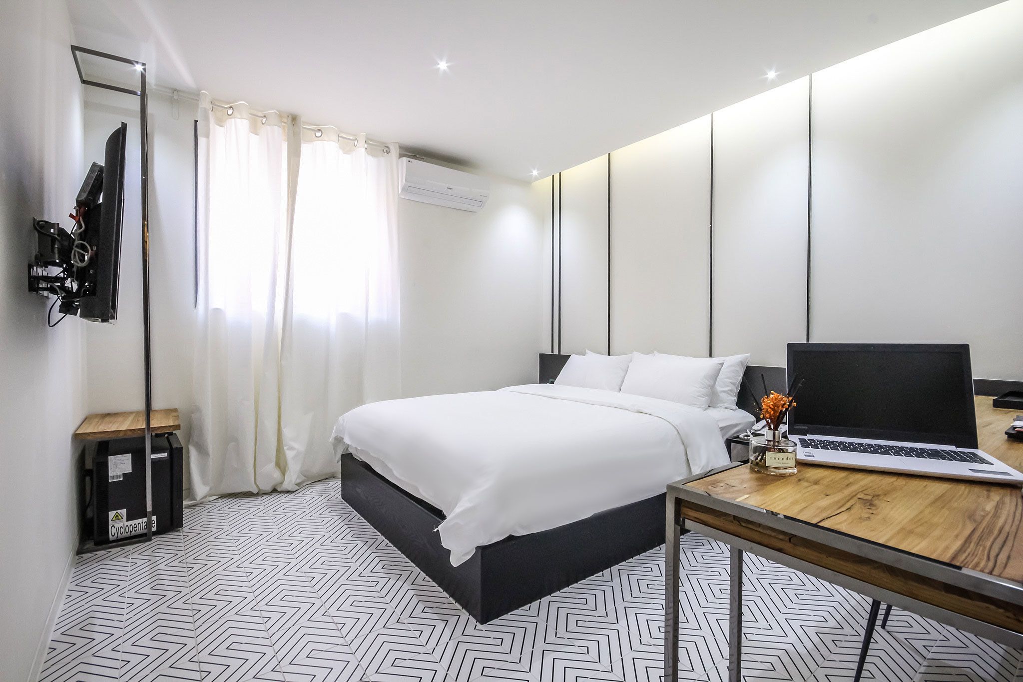 premium room | memory-foam beds, blackout curtains, free wifi, bed sheets