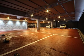 Free self-parking, free valet parking