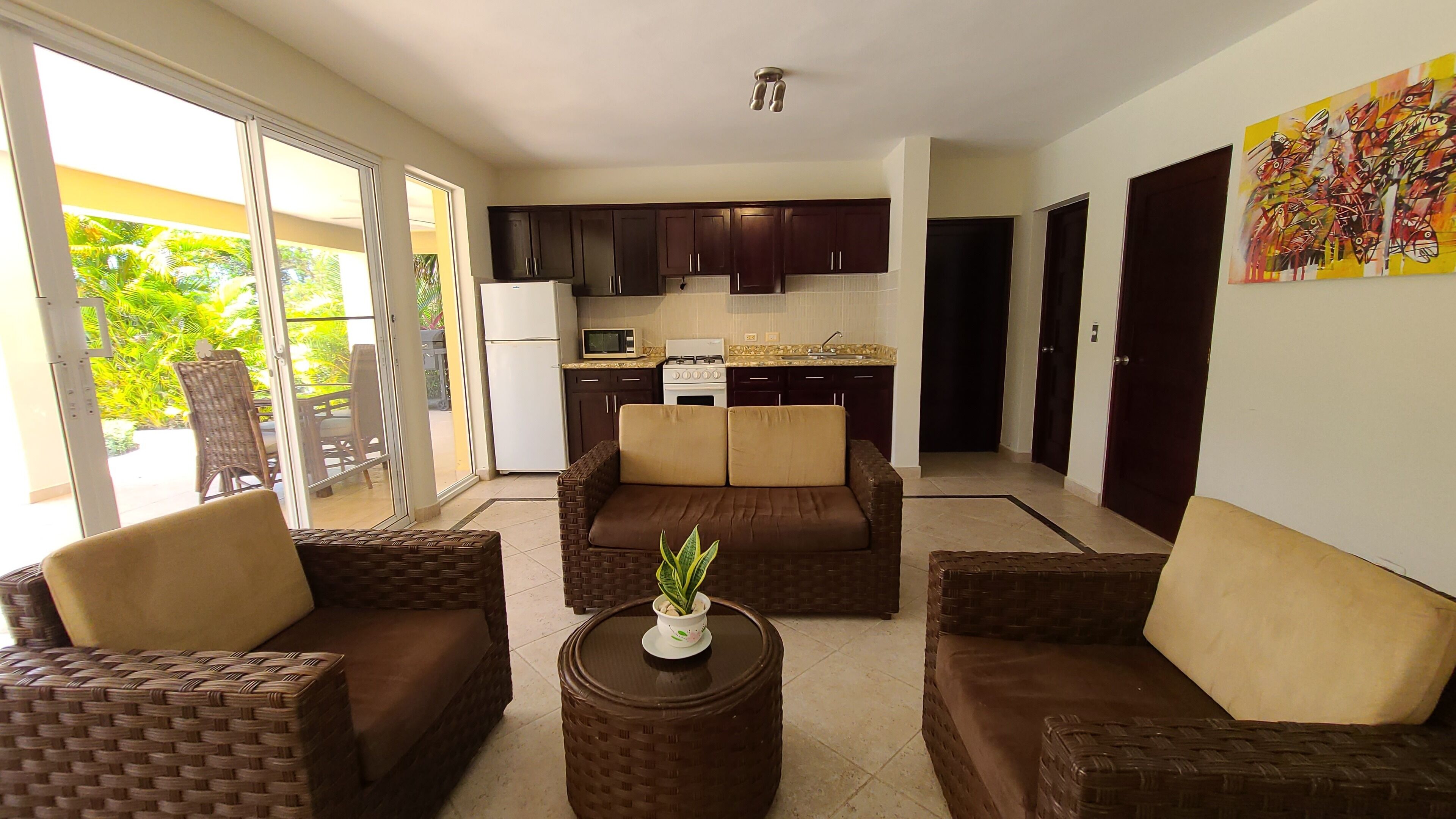 55-inch TV with digital channels, streaming services