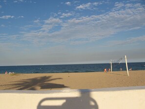 Na praia 