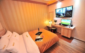 Quarto casal luxo | Quartos à prova de som, Wi-Fi de cortesia