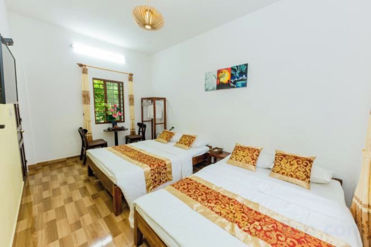 An Nhien House With Garden View - 2 King Beds