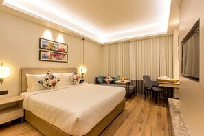 Habitación estándar, 1 habitación | Caja fuerte y espacio para trabajar con un portátil