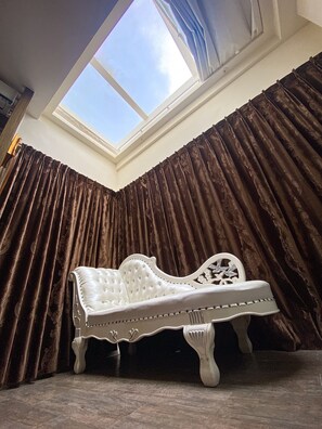 Chambre Double, balcon