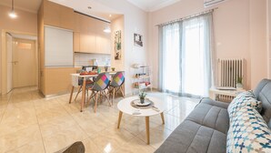 City Apartment | Living area - Stylish Acropolis Apartment  by Cloudkeys (Athens)