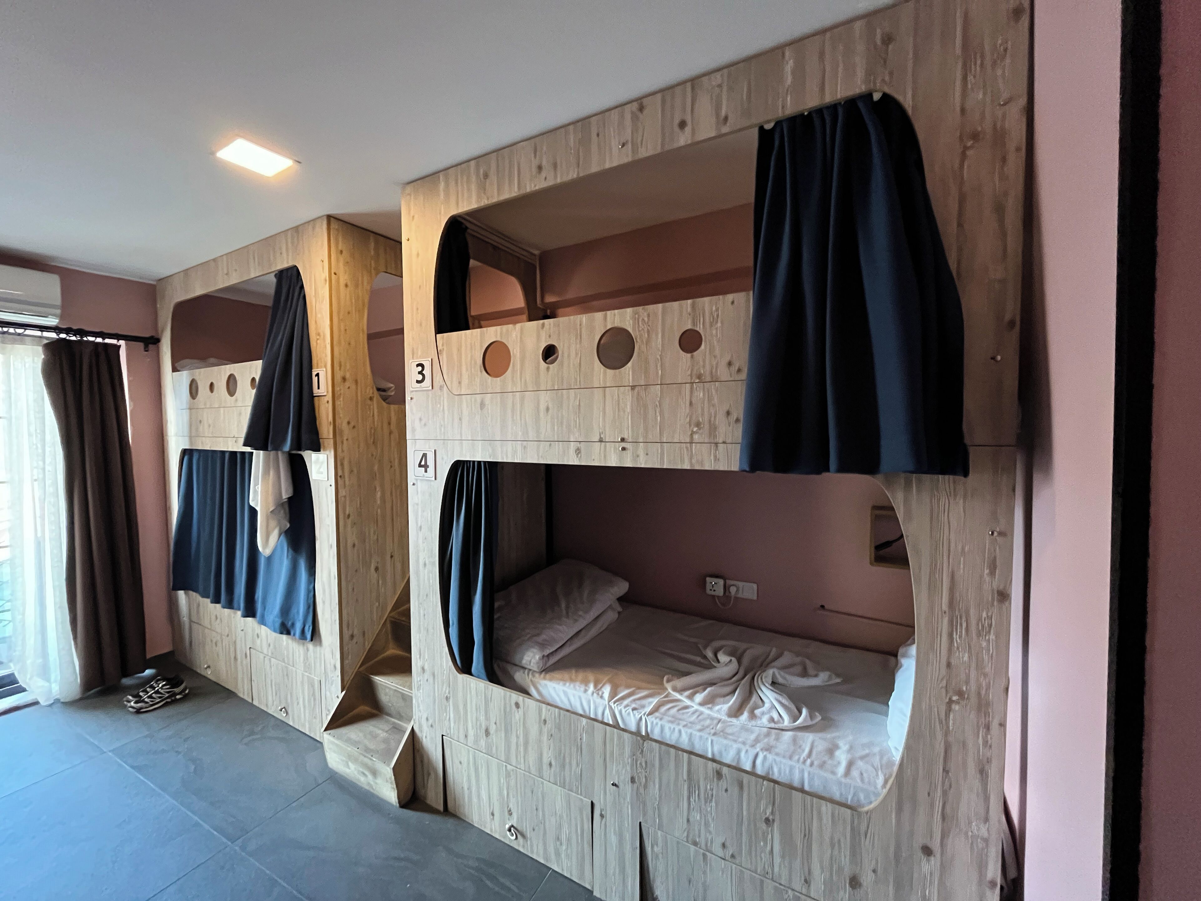 Standard Shared Dormitory, Women only, Balcony, City View