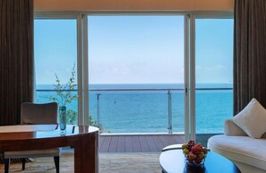 Suite, vistas al mar (nanshazui) | Escritorio, cortinas opacas, wifi gratis