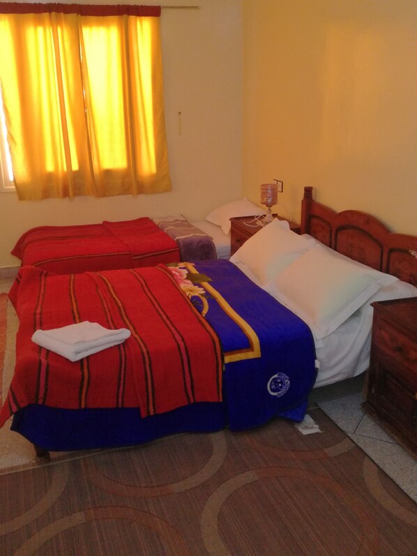 Double Room | Blackout curtains, free WiFi, bed sheets