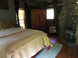 2 bedrooms, blackout curtains, WiFi, bed sheets