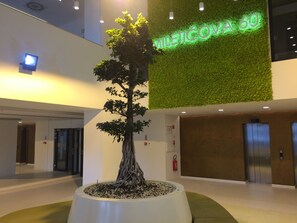 Interior entrance