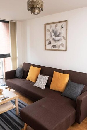 TV - Cosy 1BD Apt in Central Manchester (Salford)