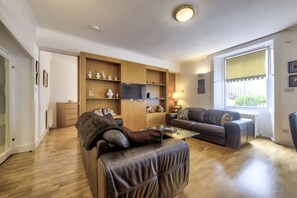 TV - Bright Georgian 1BR Flat in West End (Edinburgh)