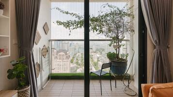 Superior-Apartment | Blick vom Balkon