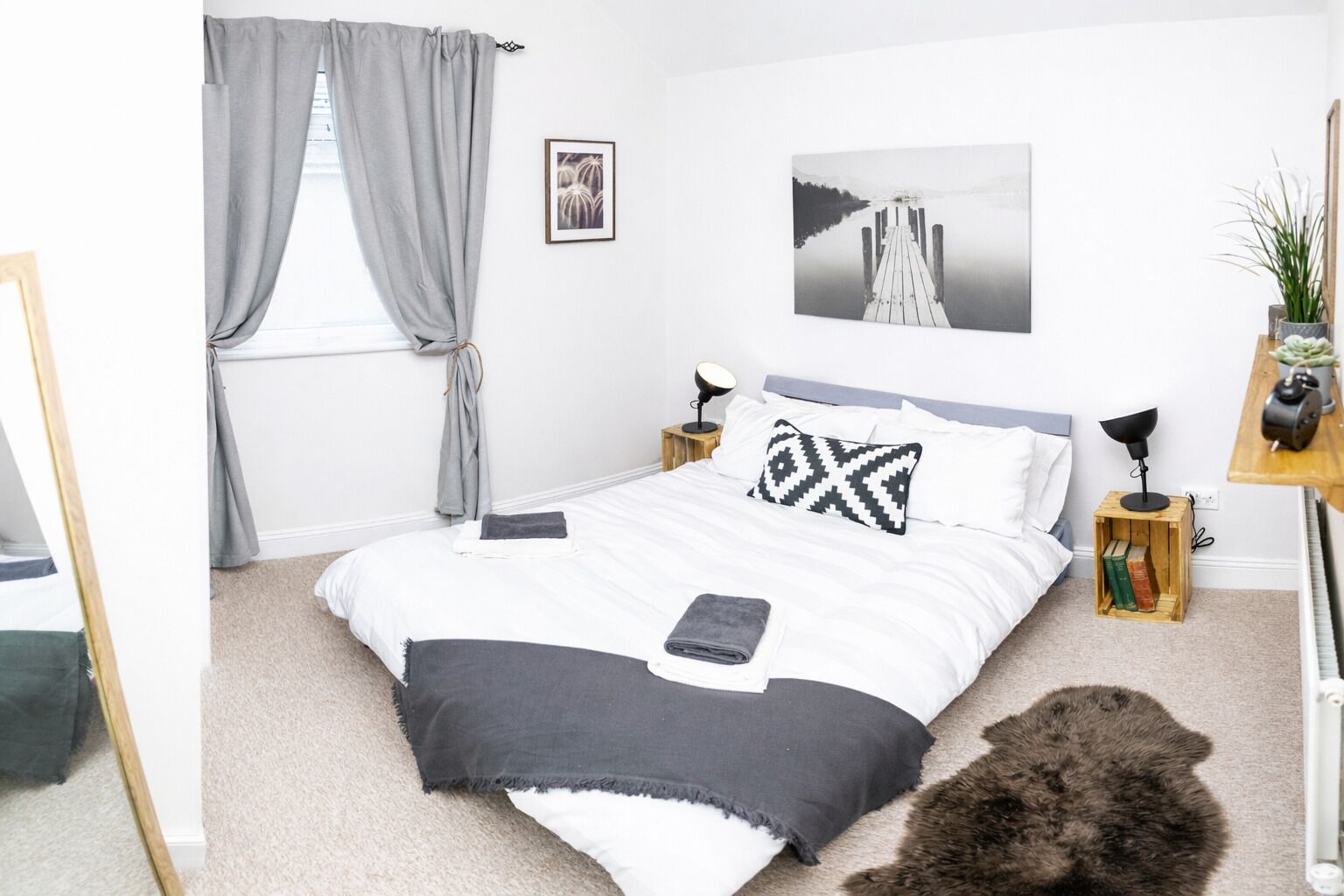 Three-Bedroom Apartment | 3 bedrooms, iron/ironing board, free WiFi, bed sheets