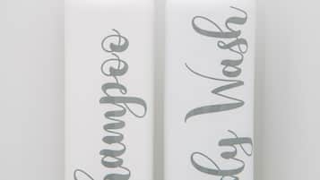 Leilighet | Baderomsfasiliteter | Kombinert dusj/badekar, toalettartikler (inkludert) og hårføner