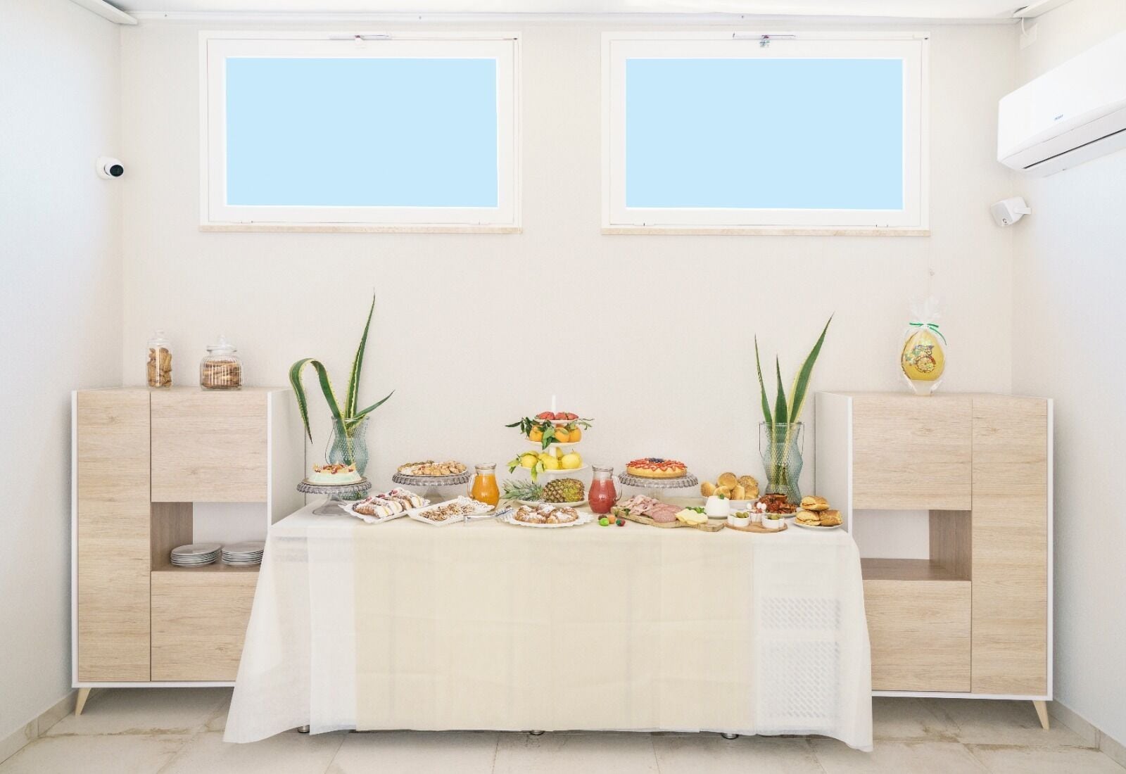 Petit déjeuner buffet compris tous les jours