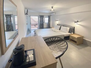 經濟雙人房 | 3 間臥室、高級寢具、隔音、熨斗/熨衣板