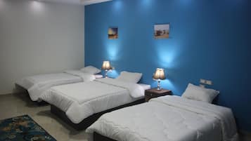 3 slaapkamers, een kluis op de kamer, gratis wifi, beddengoed