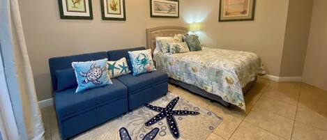 1 sovrum, gratis wi-fi, sängkläder och rullstolsanpassning