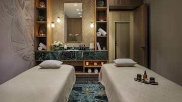 Body treatments, hot stone massages, deep-tissue massages