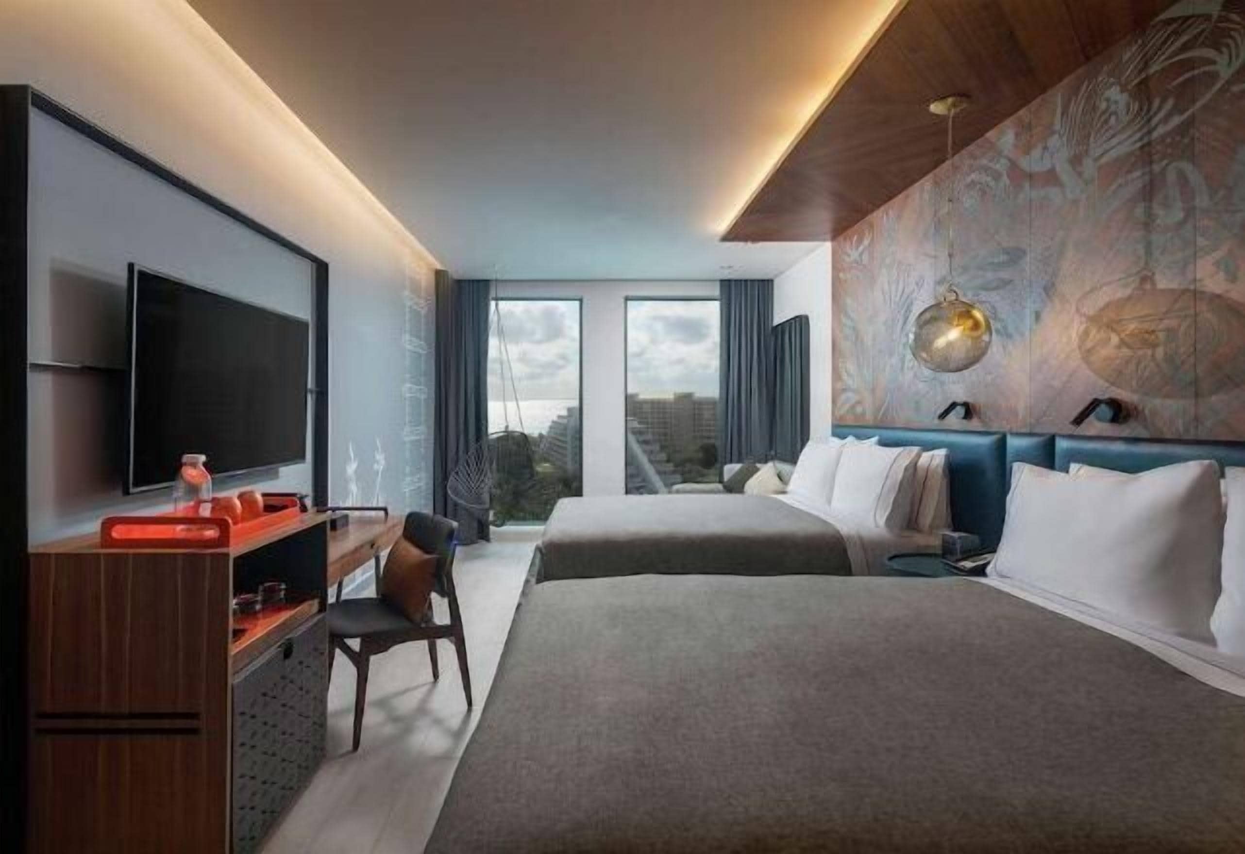 迷你吧、房內 夾萬、獨特設計、獨特裝修