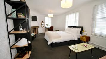 Luxury Double Room, 1 King Bed | Egyptian cotton sheets, premium bedding, soundproofing