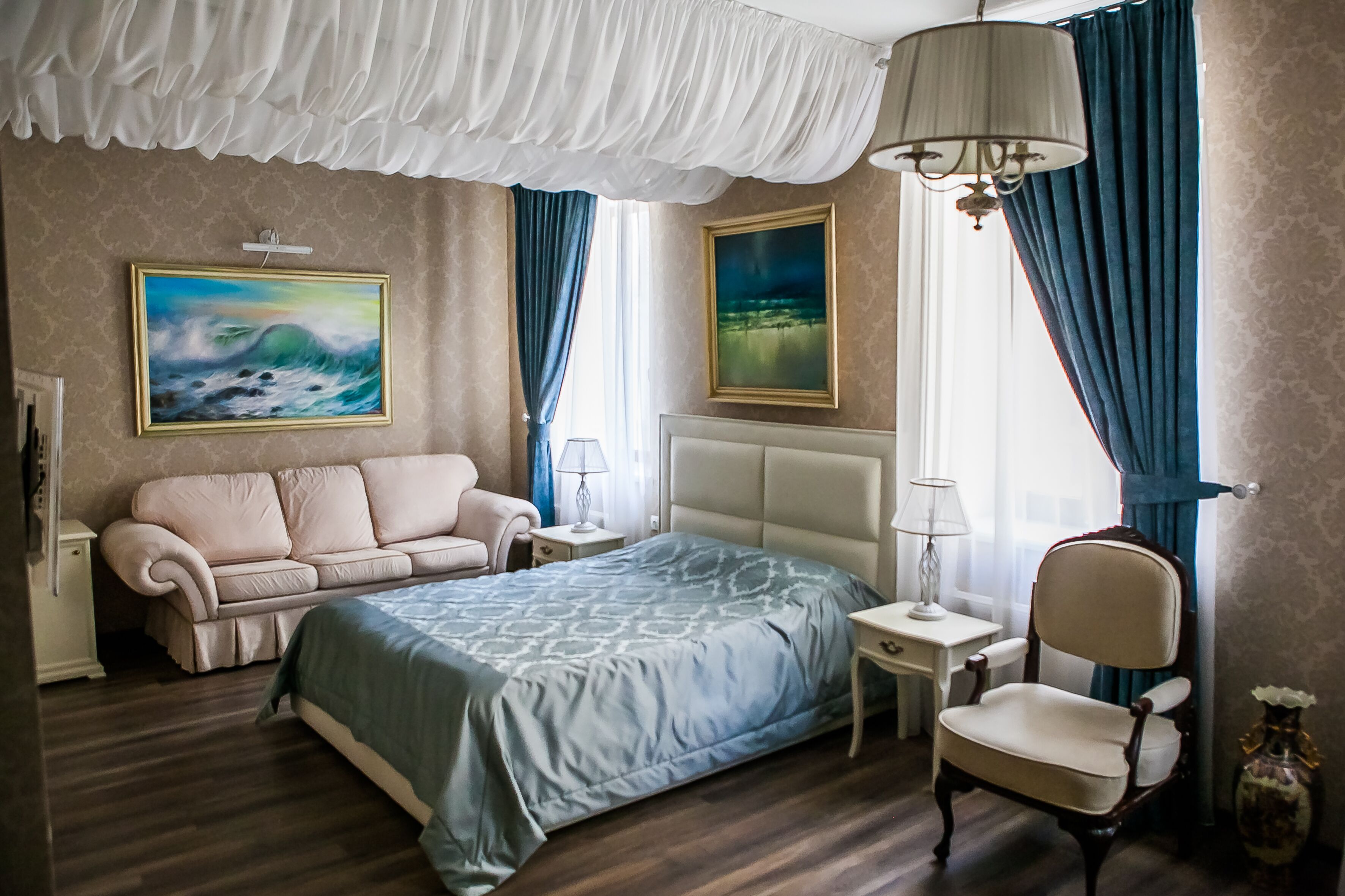 Deluxe Double Room, 1 Bedroom, Lanai | Hypo-allergenic bedding, minibar, in-room safe, individually decorated