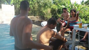 屋外プール
