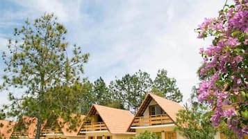 Superior chalet | 1 slaapkamer, een minibar, een bureau, gratis wifi