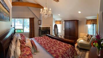 Lyxigt dubbelrum - 1 kingsize-säng - icke-rökare | Egyptiska bomullslakan och sängtillbehör av högsta kvalitet